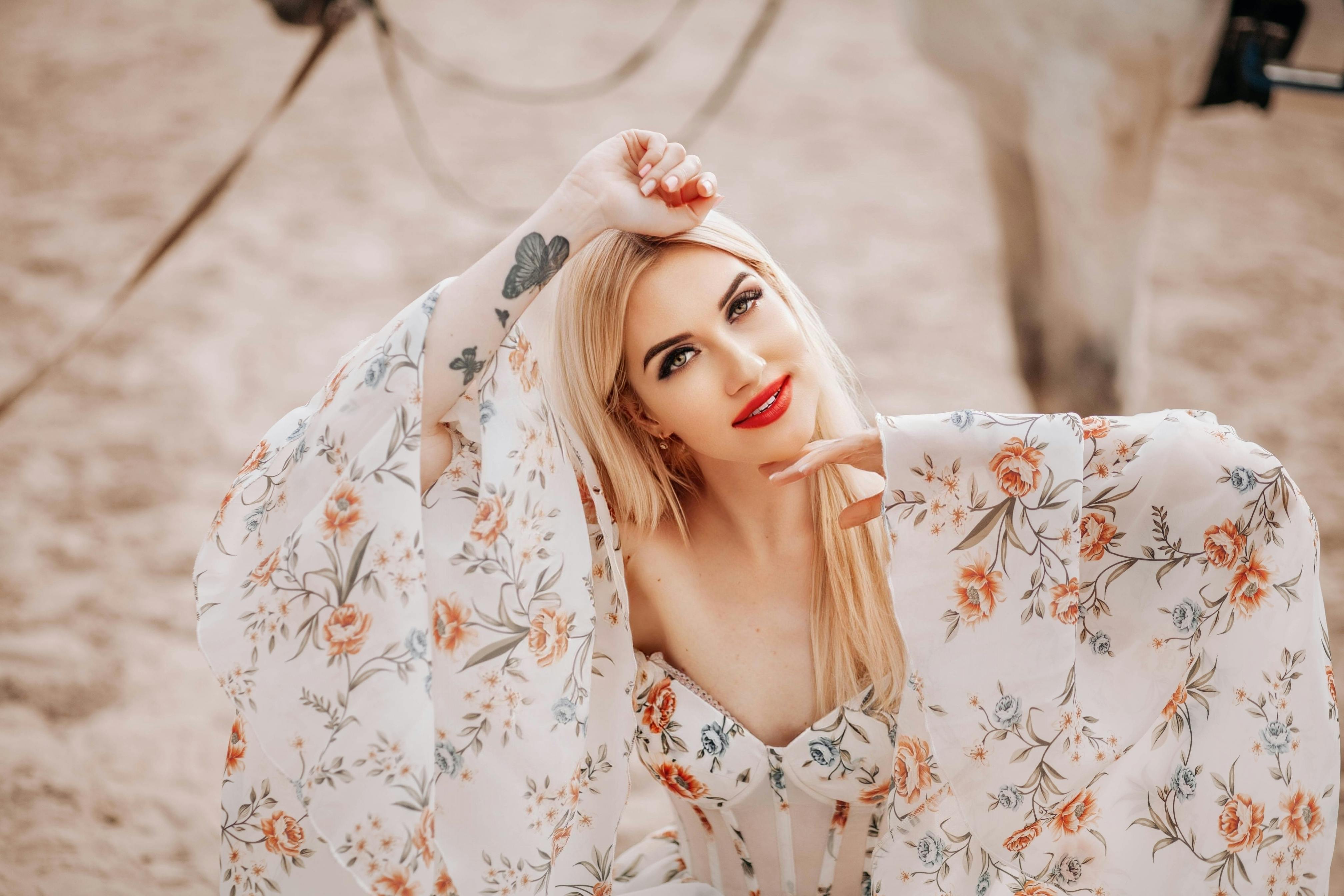 Discreet pockets on select dresses